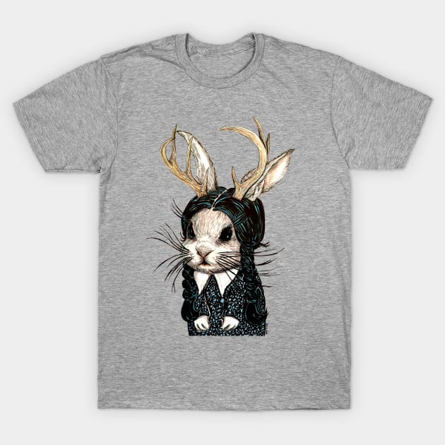 Wednesday Jackalope T-Shirt by Robisrael